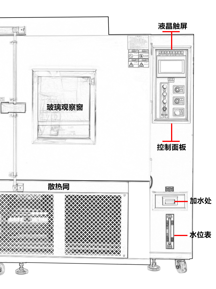 步入式高低溫試驗箱 步入式高低溫試驗箱