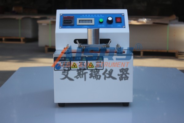 油墨脫色耐磨試驗(yàn)機(jī)怎么用來(lái)測(cè)試？